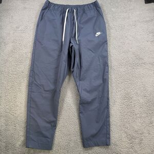 Nike Pants Men’s L Blue Club Woven Tapered Leg Standard Fit Drawstring